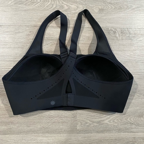 Athleta Phenomena Bra High Impact‎ Color Black Size 38D #657806 - Picture 4 of 7